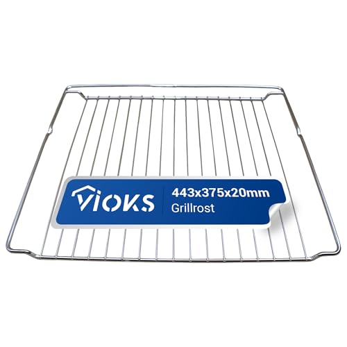 VIOKS Backofenrost Gitter 443 x 375 x 20 mm Ersatz für Whirlpool 481010657433 Indesit C00325927 Backofen Grillrost - Ofen Gitter Backgitter für Backofen - Grill Rost Gitterrost für Backоfen Herd VIOKS Backofenrost Gitter 443 x 375 x 20 mm Ersatz für Whirlpool 481010657433 Indesit C00325927 Backofen Grillrost - Ofen Gitter Backgitter für Backofen - Grill Rost Gitterrost für Backоfen Herd