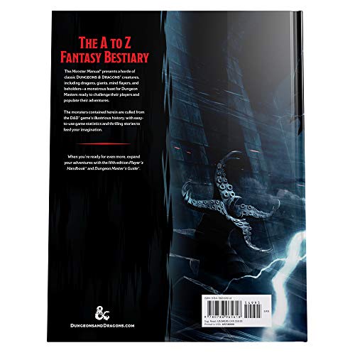 Dungeons & Dragons Monster Manual (Core Rulebook, D&D Roleplaying Game)