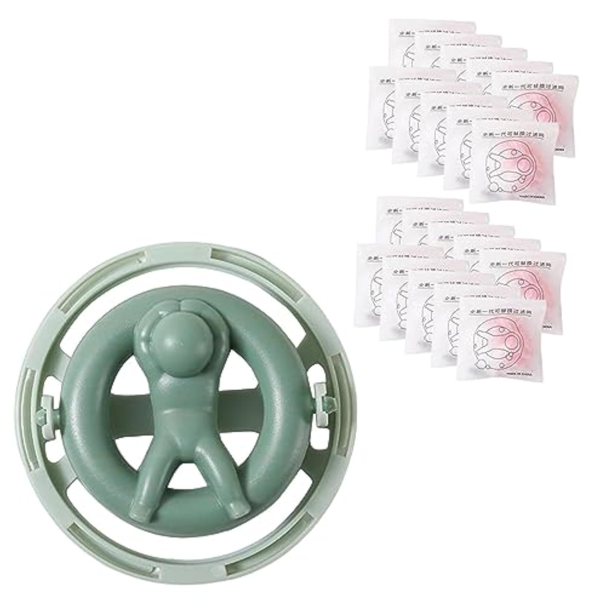 Washing Machine Filter Bag Portable Lints Catcher for Clothes