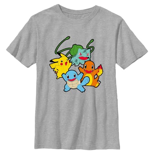 Pokemon Kids Classic Group Boys Short Sleeve Tee Shirt