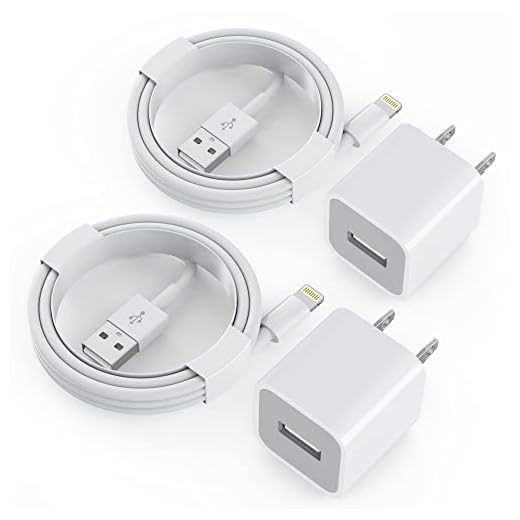 iPhone Charger, MFi Certified 2 Pack iPhone 8 Charger USB Fast Wall Charger Travel Plug with 2 Pack USB Charging Cable Cord Compatible iPhone 12/11 Pro/11/XS MAX/XR/8/7/6s/6 Plus/AirPods