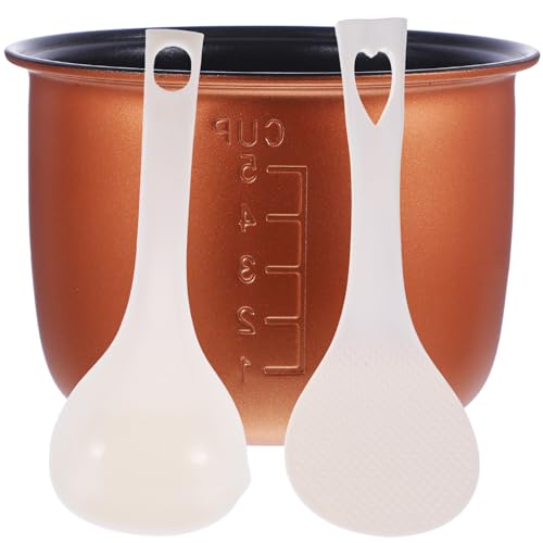 BUGUUYO Cuve Intérieure Antiadhésive 1.2l Facile à Nettoyer Plusieurs Styles en Alliage D'aluminium Compatible pour Cuiseur à Riz Cuiseurs à Riz Cuisine Quotidienne Plusieurs Styles