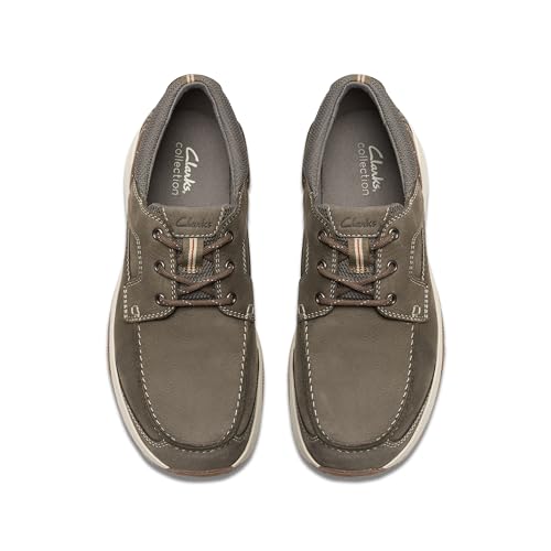 Clarks, Taupe Nubuk, 11.5 US