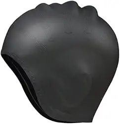 Touca Natação Silicone Profissional Unissex Protetor Ouvido Orelha Cabelo touca de natação para Piscina e Mar