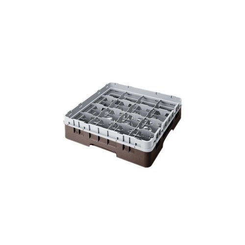 Camrack Glass Rack, W/Extender, Full Size, 16 Compartments, 4-3/8'' Max. Dia., 3-5/8'' Max. Height, (5 Pieces/Unit)