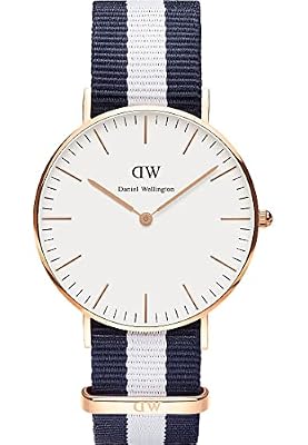 Daniel wellington orologio 36mm unisex classic Glasgow Rose Gold DW00100031