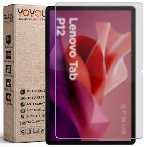 Image of YOYOU Matte Tempered Glass for Lenovo Idea Tab Pro 12.7″ (2025) - Premium Anti-Glare Screen Protector | 9H Hardness | Anti-Fingerprint | Scratch Resistant | Easy Bubble-Free Installation - 1 Pack