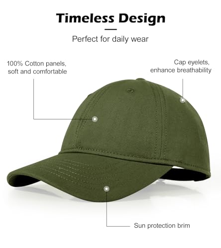 Image of LiuSuper Hats for Small Heads Men, Petite Baseball Caps for Women, XXS Adjustable Trucker Hat Dad Hat(21.3 inch-22.8 inch, 54cm-58cm)