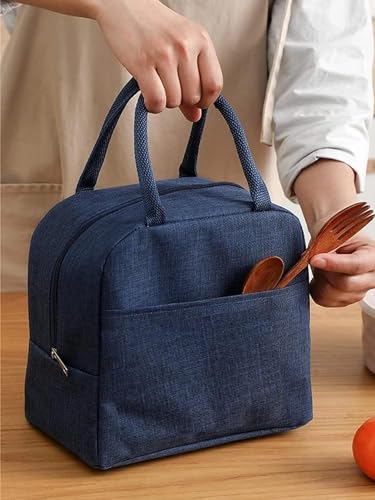 Lunch Boxes for Office Men | Tiffin Box for Office for Men | Lunch Box for Office Women| Lunch Bag | Tiffin Box for Office for Women | Office Bag for Women | Lunch Bags for Office Women (Blue) (B0DHRQQMRF) Amazon Price History, Amazon Price Tracker