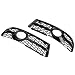 Decoración Parrilla De La Luz Antiniebla del Parachoques Delantero del Coche Parrilla De La Lámpara Antiniebla del Panal para Audi. para A4 B7 para S4 B7 para A4 para S-Line 2005-2008
