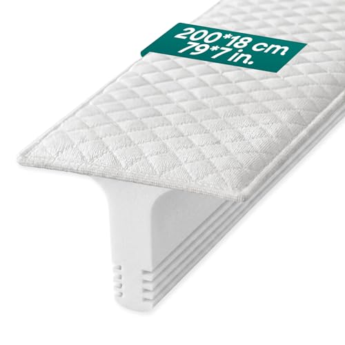 ZENO Unir Dos Camas para Split King y Relleno de Huecos - Convertidor de Cama Twin a King - Espuma de Alta Densidad Premium - Sueño Ininterrumpido para su Familia - Inserto para Colchón