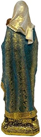 Miniatura 3 de miSantuario Nuestra Señora Del Rosario, Virge Del Rosario - Figura religiosa de 12 pulgadas de resina con estatua religiosa, Nuestra Señora del