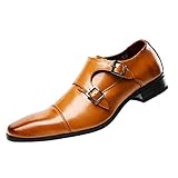 Dieser klassische Anzugschuh ist ein Muss für schlanke, moderne Männer. Er besteht aus strapazierfähigem PU und verfügt über ein Design mit großen Zehen, das konsistent, schlanker und bequemer ist.