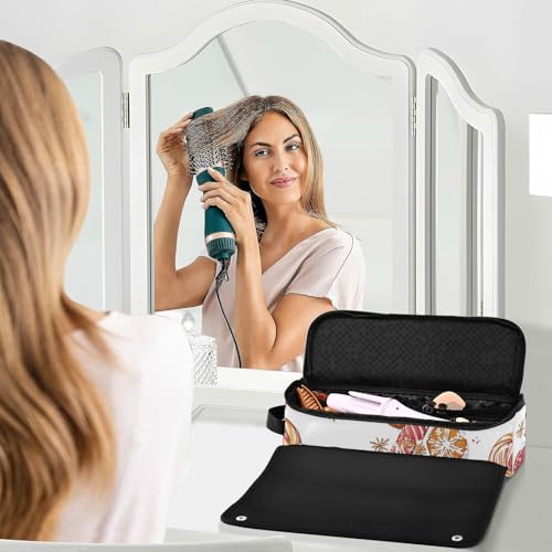 Organizador 2 en 1 para Herramientas de Cabello y Estera Resistente al Calor miniatura 6
