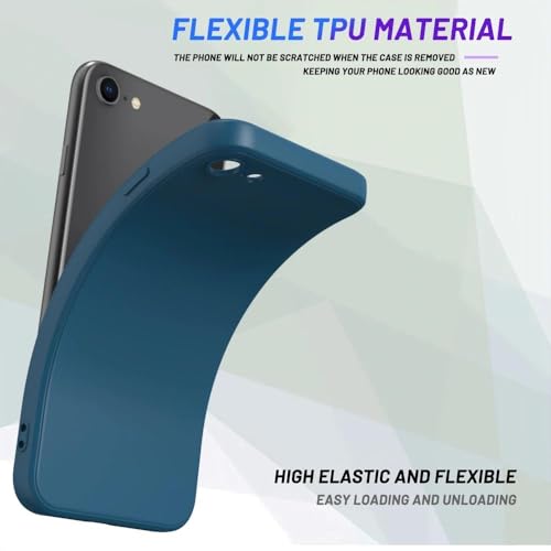Image of for iPhone 16e Case Dark Blue, Scratch Resistant with Soft Touch, Slim Thin Phone Cover for iPhone 16e