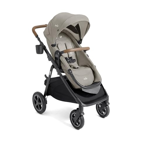 Joie Baby GingerTM DLX 4in1 Pramette Stroller AllTerrain Baby Stroller with Convertible Seat LieFlat Pram Mode Reversible Seat Blush product thumbnail 9