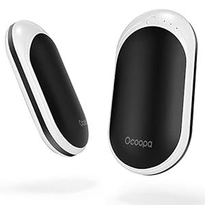 OCOOPA Hand Warmers Rechargeable, 1 Pack 5200mAh Electric Portable Pocket Heater, Heat Therapy Great for Raynauds, Hunting, Golf, Camping, Women Mens Gifts