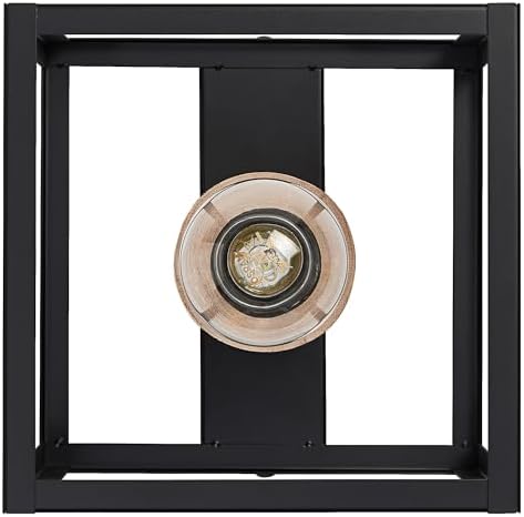 Ledvance, kinkiet LEDVANCE DECOR Nairobi, czarna, z oprawką E27 ułatwiającym wymianę lampy, może być wyposażony w zwykłą lub inteligentną lampę LED, stopień ochrony IP20