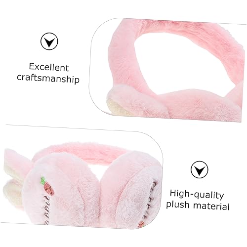 Plush Rabbit Ear Earmuffs for Winter Ear Protectors for Boys Durable and Safe for Outdoor Use for4