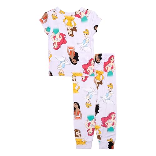 Disney Girls' 2-Piece Snug-fit Viscose Pajama Set, Soft & Cute for Kids4