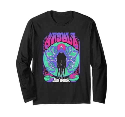 T-shirt manches longues Ursula Disney en coton idéal pour la mi-saison