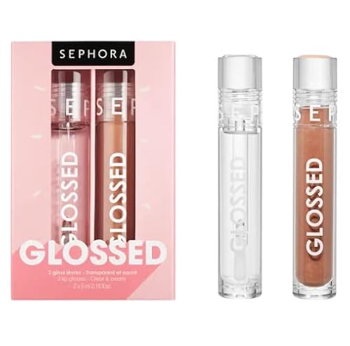 Sephora Glossed 2 Lip Glossed Clear Pearly 01 Boss 120 Fly #TOP19