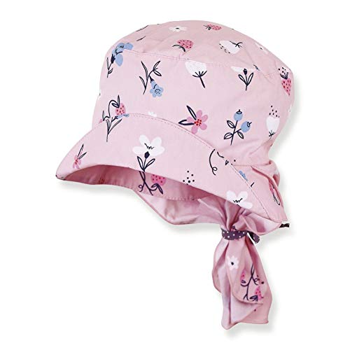 Preisvergleich Produktbild Sterntaler Mädchen Sommer Mütze Hut mit Nackenschutz Rosa 1422036 (55)