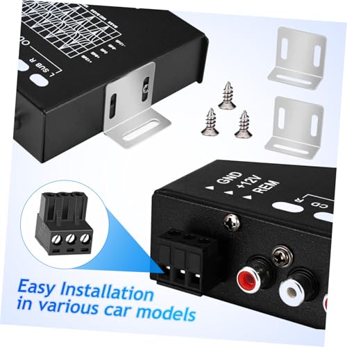 Égaliseur audio de voiture et égaliseur numérique réglable avec interface simple - 3