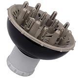 Mikikit Haar Diffusor Aufsatz Föhn Universaldiffusor Leicht Robust für Lockiges und Welliges Haar Salon und Zuhause Geeignet Natürlicher Haarschutz