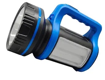 Shoptric Juneleo Torch for 1000 Meter High Range Laser 45 Hi-Watt Rechargeable Jumbo LED Torch Light with Dual Mode: 1St for 1000 Meter Long Range Light & 2nd Super Bright Side Light