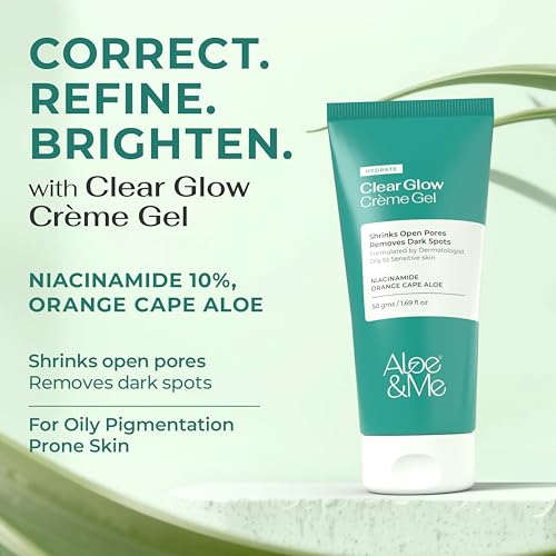 Image of Aloe&Me 4-Step Pigment Clear Kit, Dermatologist-Formulated Skincare Set for Dark Spots and Uneven Skin Tone