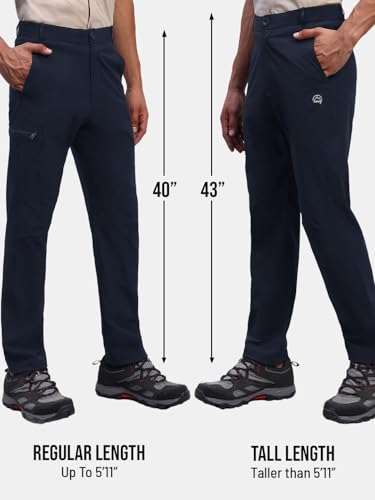 Image of Reccy Men's Trekking Hiking Camping Regular Fit Nomadic Lite Pants - Ultralight, Water Resistant, Highly Breathable