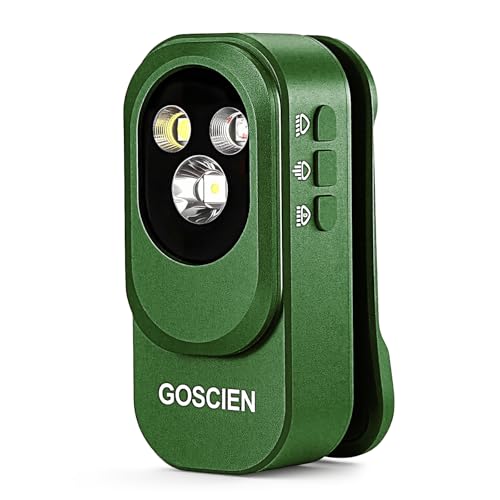 Lampe EDC 500 lumens avec recharge magnétique USB-C et clip