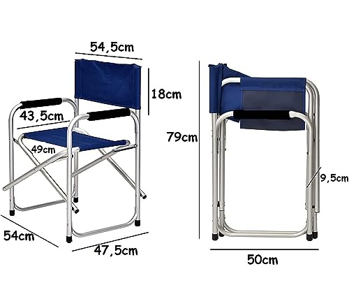 CLICLED YASTA Sedia da regista pieghevole Tessuto