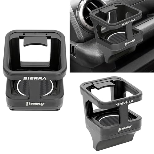 タイプ2/1P 新型ジムニー&シエラ エンブレム付ドリンクホルダー1個 新機能搭載 ジムニー シエラ JB74W 共用 ゴムマット付 純正ボルトオン 客注品 BG BRAGA