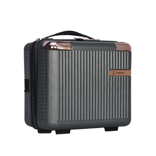 Image of ESBEDA Makeup Vanity Bag Hard Shell Vanity Cases For Women Portable Water Proof Cosmetic Travel Case, Toiletry Case With Zipper Cosmetic Bag, Hand Luggage Cosmetic Case