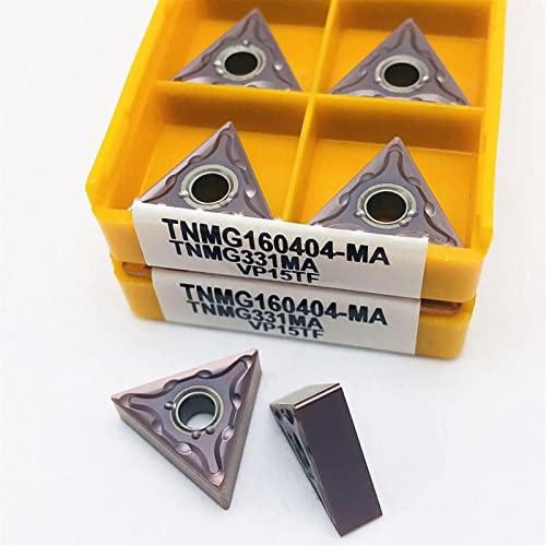 Fresa para torno con insertos de carburo 10 piezas miniatura 6