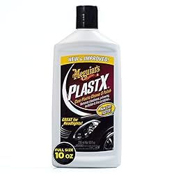 Meguiar's PlastX Clear Plastic Polish, Fast & Easy Clear Plastic