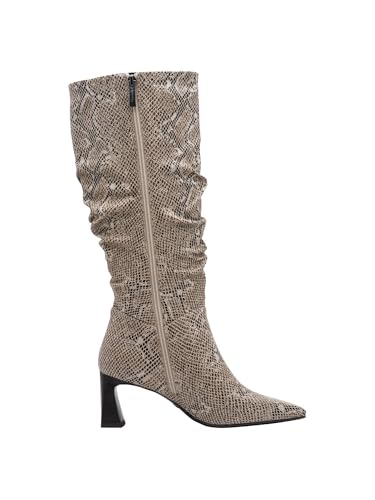 Tamaris Damen Stiefel Leder beige 40 – Ansicht 4