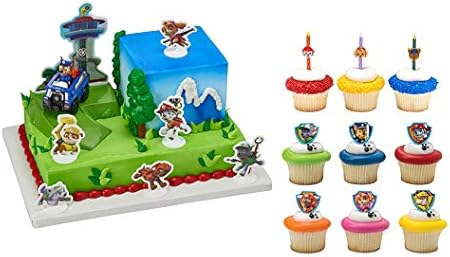 Amazon Co Jp Paw Patrol Chase To The Rescueケーキトッパー チェイス ロッキー ズーマ マーシャル スカイ ラブルカップケーキ トッパー リング24個 キャラクター キャンドル6個付き 食品 飲料 お酒 Amazon Co Jp Paw Patrol Chase To The Rescueケーキトッパー チェイス ロッキー ズーマ マーシャル スカイ ラブルカップケーキ トッパー リング24個 キャラクター キャンドル6個付き 食品 飲料 お酒