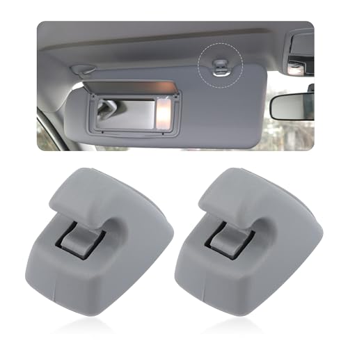 2PCS Car Sun Visor Clip,Inner Visor Clips for Cars Replacement OEM#95994975,95994976,Car Visor Accessories Compatible with Chevrolet Sonic Spark EV Cruze Limited Buick Verano