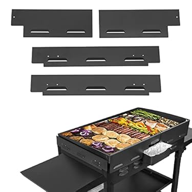 AMAZON - AOKEMAi Wind Guard for Blackstone 36 Inch Griddle, Wind Screen to Protect The Flames, Blackstone Griddle Accessories Compatible with Rear Grease Cup, Stable Without Dropping (Fit for 36” Griddle)