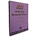 JAM PAPER Colored 24lb Paper - 90 gsm - 8.5 x 11 - Violet Recycled - 50 Sheets/Pack