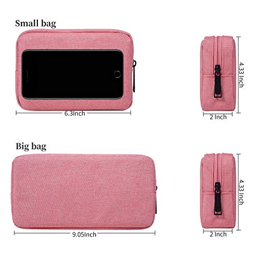 image for dealcase Electronic Accessories Organizer, Durable Small Electronics A