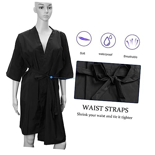 CALLARON Roupão De Hóspedes Quimono Para Homens Bata De Spa Macacão Masculino Para Trabalho Vestido