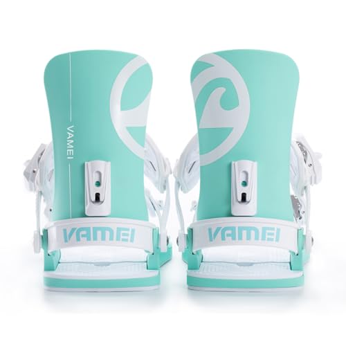 Fixations de snowboard vamei V-LICORN Vert XL pour homme - 3