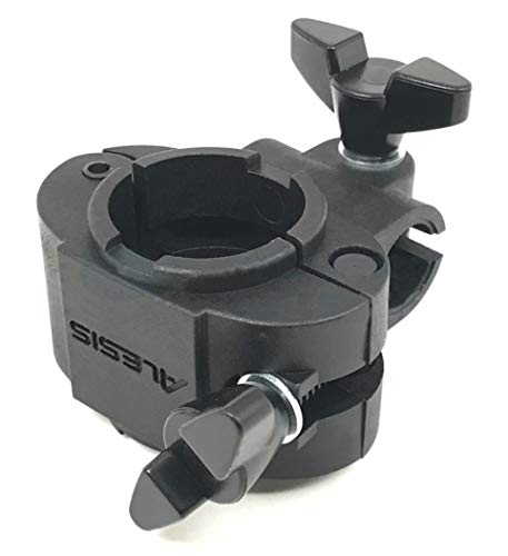 Alesis Command/Forge 1.5 Inch Drum Rack Clamp and Silverline Audio 10ft Trigger Cable Bundle