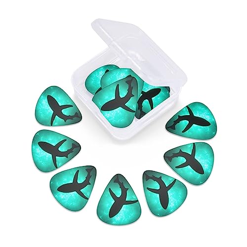 Médiator de guitare en forme de requin – 12 médiators tendance et durables – Dans une boîte pour ukulélé guitare électrique basse - Les Beatles, Paul McCartney, John Lennon, RIngo Starr, George Harrison Médiator de guitare en forme de requin - 12 médiators tendance et durables - Dans une boîte pour ukulélé guitare électrique basse – Image 7