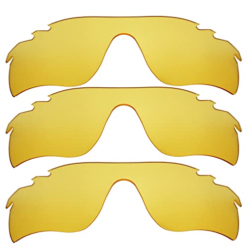 Lentes Radarlock Path amarillas transparentes para solucionar el empañamiento de gafas