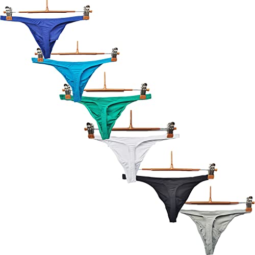 Men Underwear Transparent Personal Briefs Bikini G-string Thong